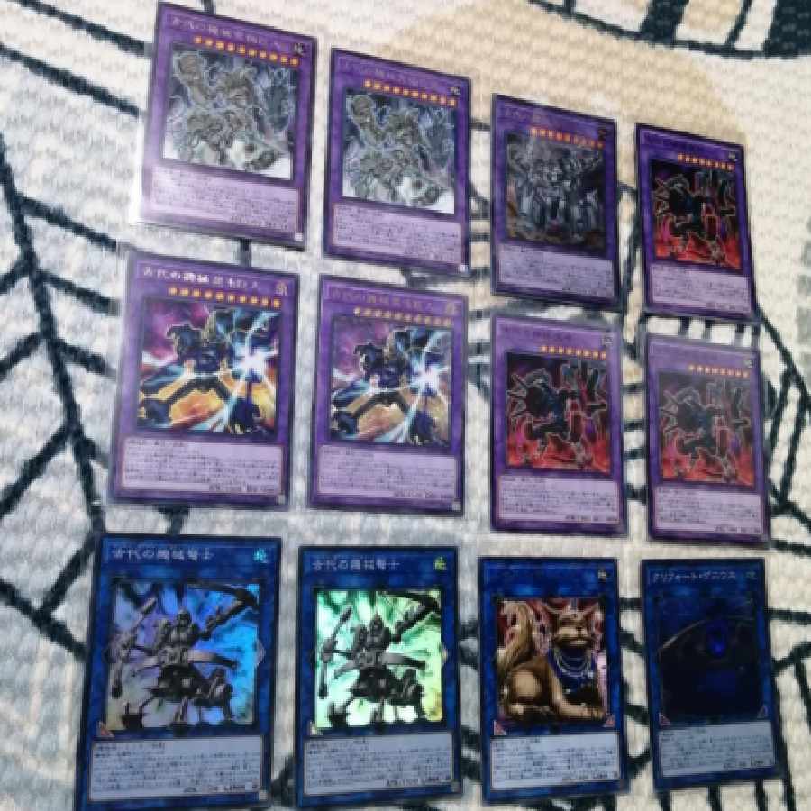 遊戯王　アンティークギア　デッキ　古代の機械　機械融合　
 1枚