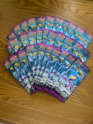 Pokéka Violet 30 packs, sold in bulk, unopened, ready to buy.