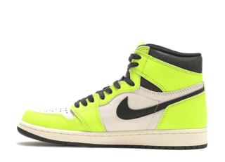 Nike Air Jordan 1 Retro High Og "Bolt" Bolt/Sail Black 555088-702 27.5cm