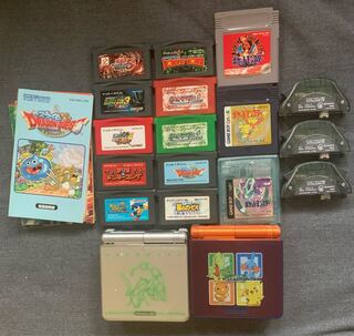 ゲームボーイアドバンスSP　本体　ソフト　まとめ売り