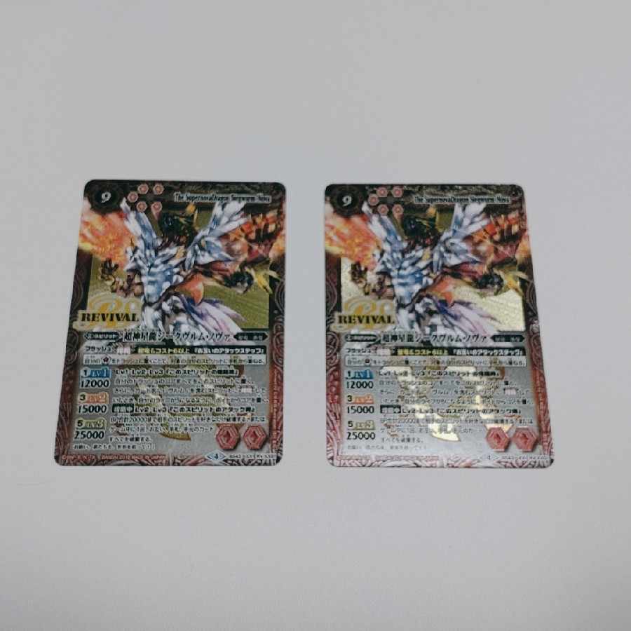 超神星龍ジークヴルムノヴァRV 2枚