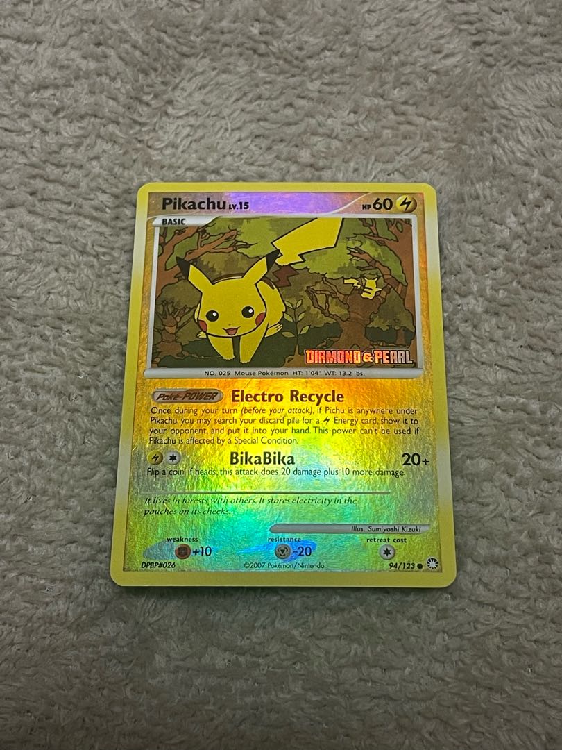 ピカチュウ(キラ)海外版