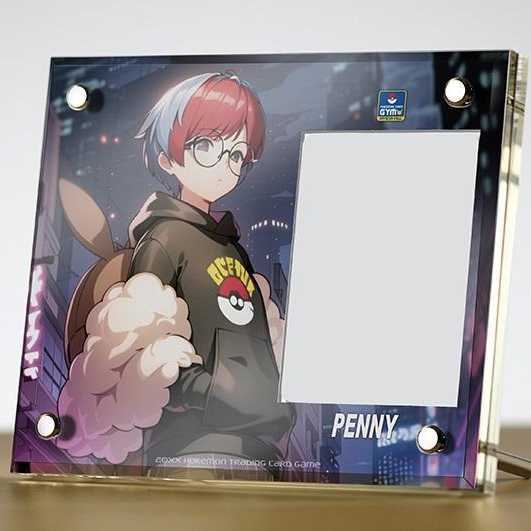 ポケモンカード　ボタン　アクリル製カード・ディスプレー盾