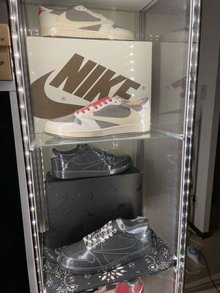 TravisScott Air Jordan1 Low 2足セット 28cm