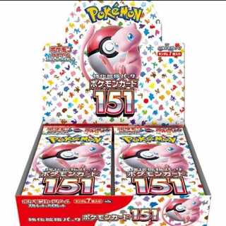 ポケモンカード151 シュリンク付き　1カートン