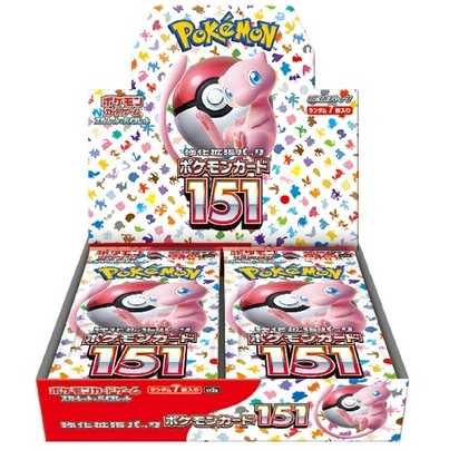 【1カートン/12BOX入り】カートン未開封品/ポケモンカードゲーム スカーレット&バイオレット 強化拡張パック ポケモンカード151