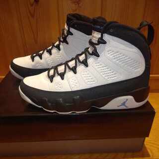 ナイキエアジョーダン9 ユニバーシティブルー 25.5cm