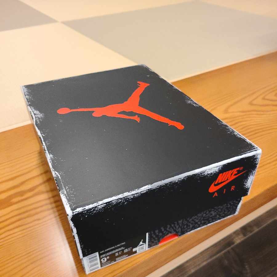 Nike Air Jordan 3 "Cement Reimagined" Summit HoWight/Fire Red/Black/Cement Grey DN3707-100 27.5cm