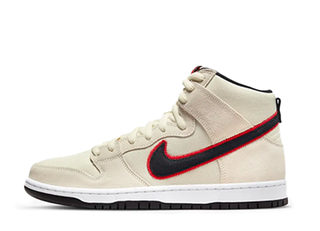 Nike SB Dunk High "San Francisco Giants" Coconut Milk and Black DO9394-100 28cm