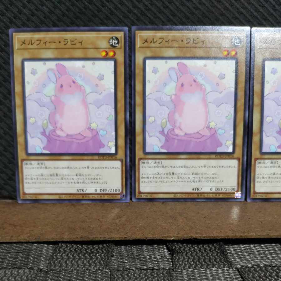 【ぽぽたん】遊戯王 2868 メルフィー・ラビィ ノーマル 3枚