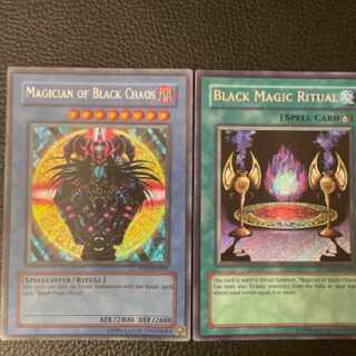 Yu-Gi-Oh Magician of Black Chaos & Black Magic Ritual Siku Set 1枚