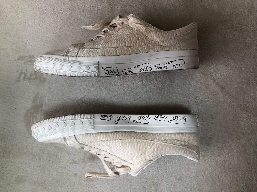 human made キャンバススニーカー 26cm