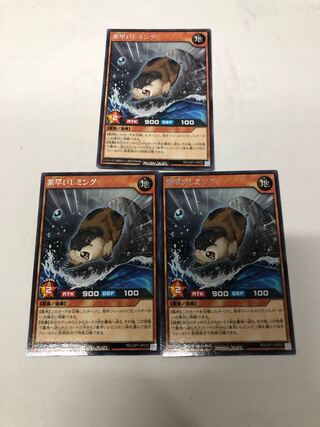 素早いレミング3枚セット