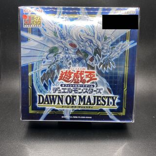 遊戯王OCG BOX ドーンオブマジェスティ 未開封シュリンク付き