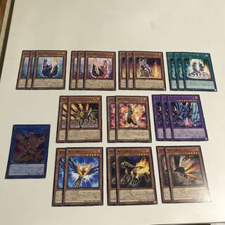 転生炎獣　デッキパーツ　キラ1枚　全26枚