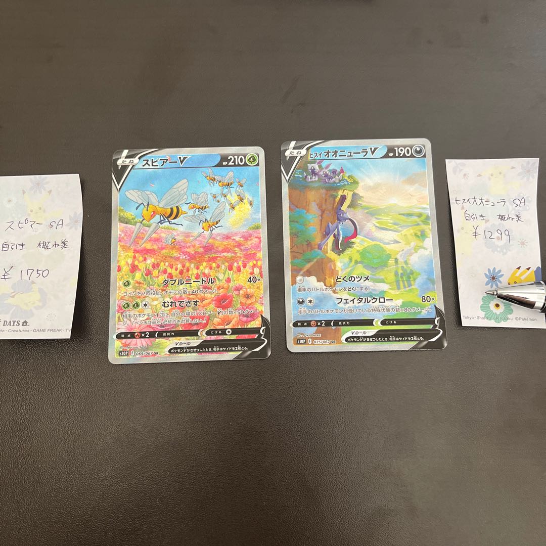 BeedrillV SR 069/067 JadeioSneaselV SA Set of 2