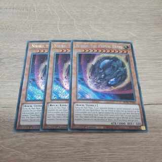 Yu-Gi-Oh Nibiru, the Primal Being English Secret EU 1st 3 copies