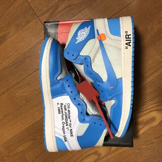Off Ho Wight x Nike Air Jordan 1 High UNC "Dark Powder Snubbull" Ho Wight/Dark Powder Snubbull/Cone 27.5cm