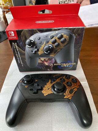 モンスターハンターRIZE プロコントローラー