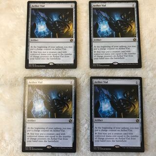 霊気の薬瓶 英語 4枚セット