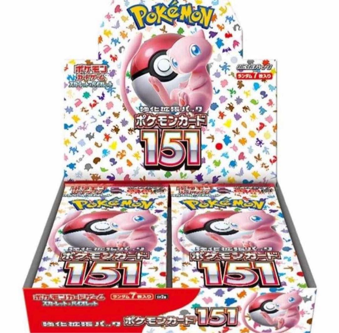 Enhanced Expansion Pack Pokémon Card 151 Carton 12box