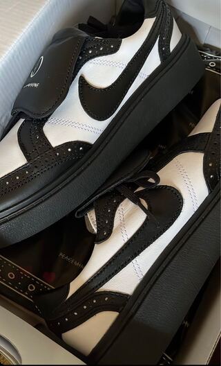 Piece Minus One x Nike Quando 1 "Black and Ho Wight" Black/Ho Wight 26cm