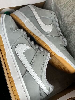 Nike SB Dunk Low Orange Rae Bianca "Gray Gum" Wolf Grey/HoWight/Gum 26cm