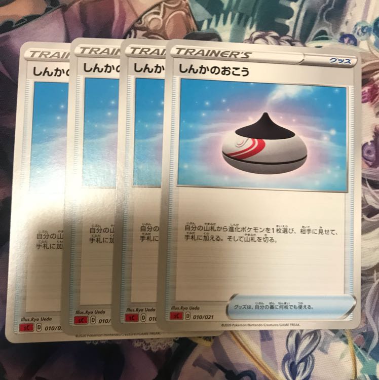 しんかのおこう 4枚セット