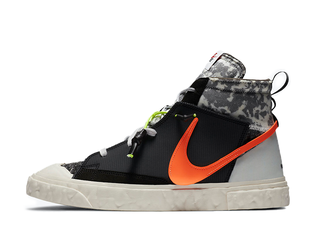 Lady Rosaad x Nike Blazer Mid "Black" Black/Bust Grey/Volt/Total Orange CZ3589-001 28cm