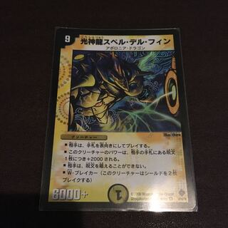 光神龍スペルデルフィン　キズあり