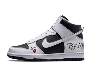 Supreme x Nike SB Dunk High by Any Means "Ho Wight/Black" DN3741-002 26cm