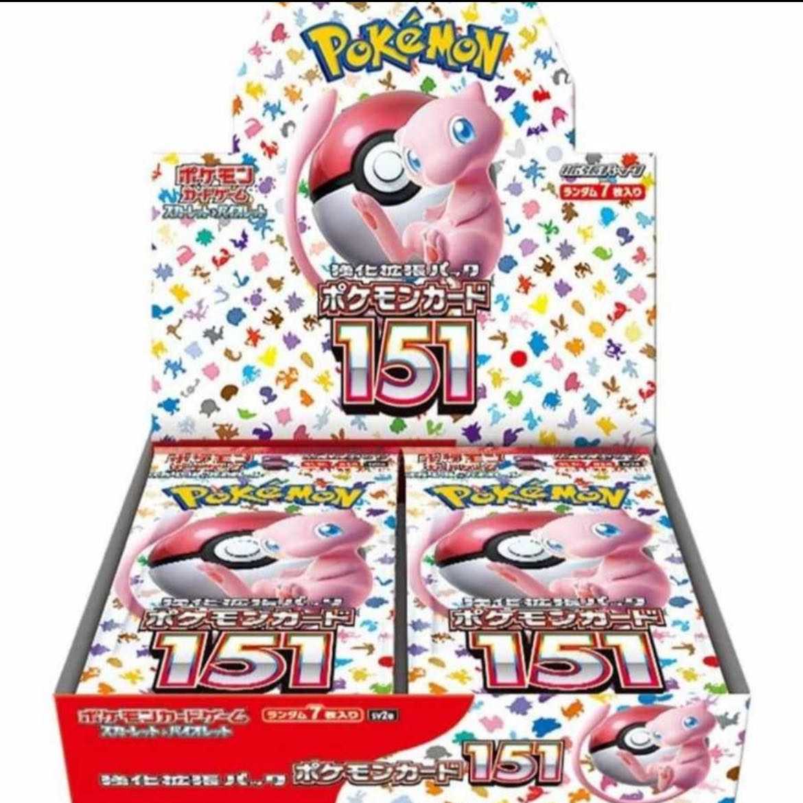 ポケモンカード151 シュリンク付き　1カートン