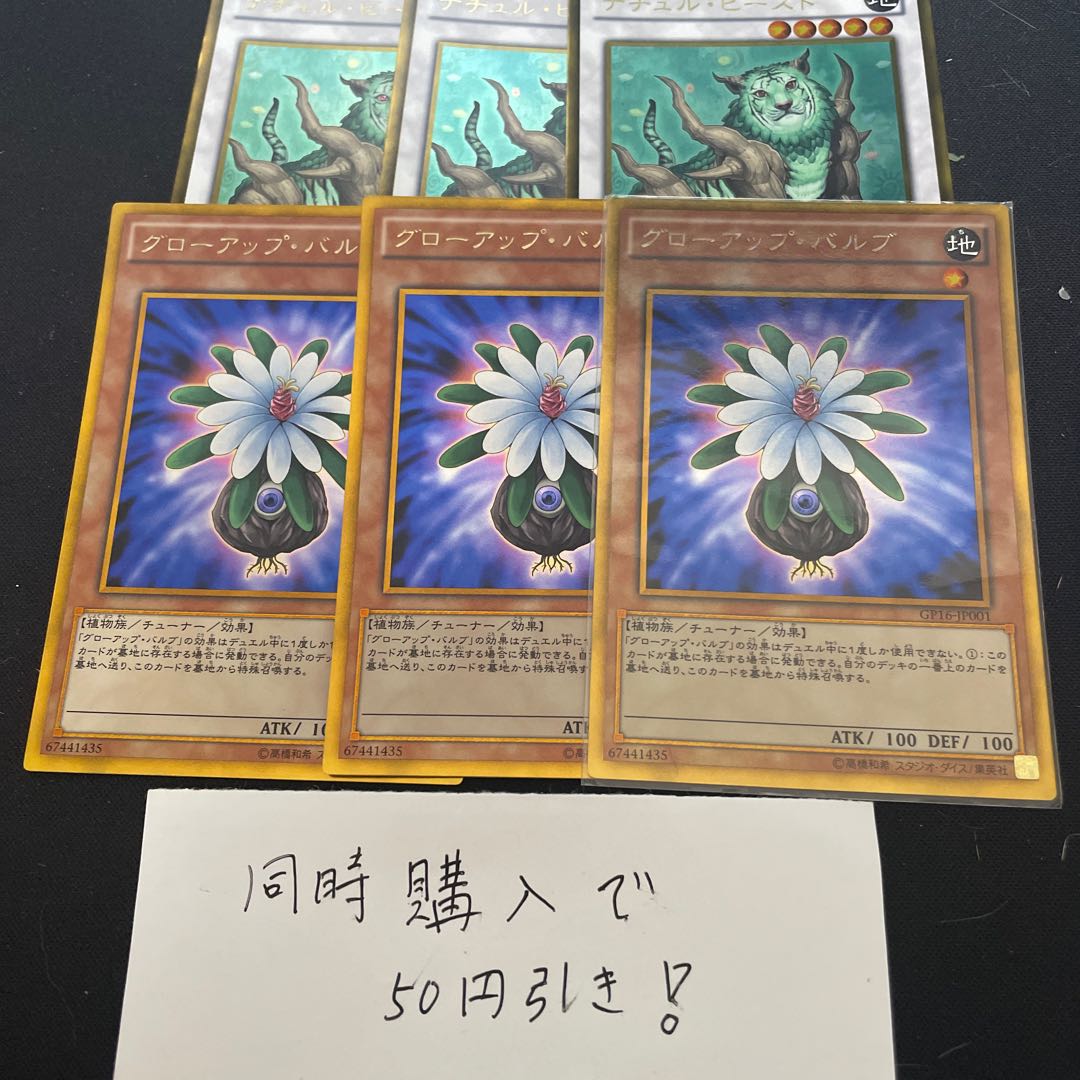 グローアップ・バルブ ゴールドレア JP001 ナチュル・ビースト 29135 1枚