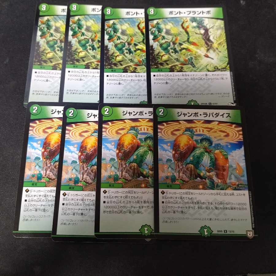 Bont Plantobo Jumbo Rapadice, set of 8 8枚