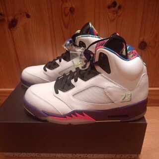 Nike Air Jordan 5 Alternate Bianca Air 25.5cm