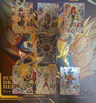 Super Dragon Ball Heroes 12th Binder Premium Bandai Limited ANNIVERSARY SPECIAL SET