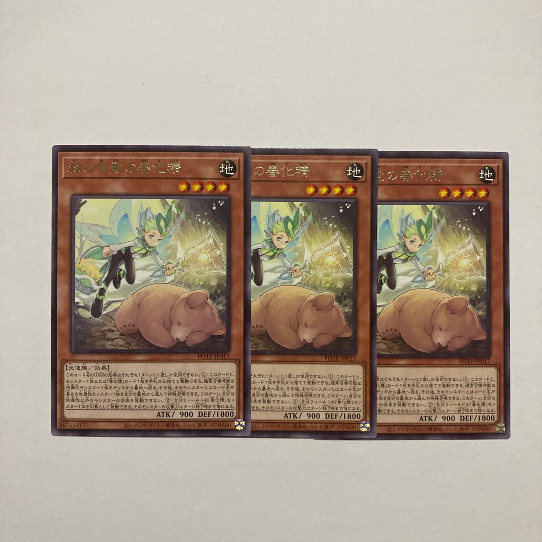 森と目覚の春化精 レア JP017