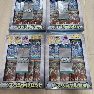 exスペシャルセット クレイバースト スノーハザード 新品 未開封 4 box 1枚