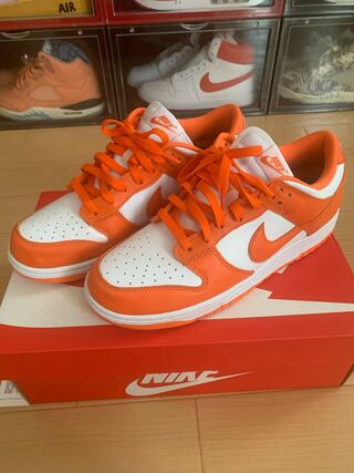 Nike Dunk Low SP "Syracuse" Orange Bulettes/Ho Wight 28.5cm