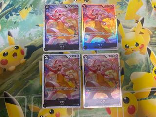 One Piece Card Game Utah SR 4 cards ST08