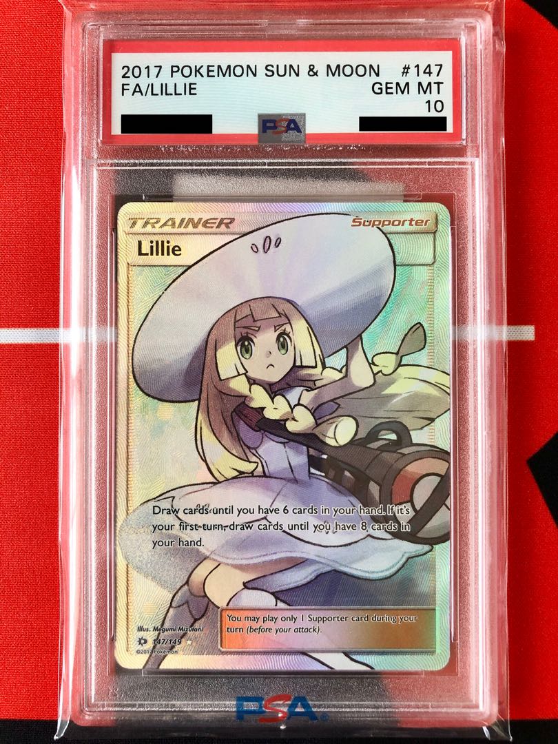 リーリエ Lillie PSA10 英語 帽子リーリエ