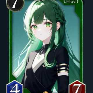 緑 ビースト 前衛 召喚時 味方ユニット１体を４回復 Sカード