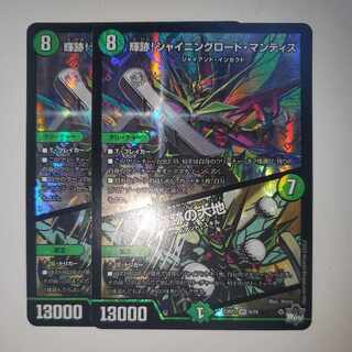 輝跡!シャイニングロード・マンティス｜輝跡の大地  2枚セット アースウィンドアンドパット