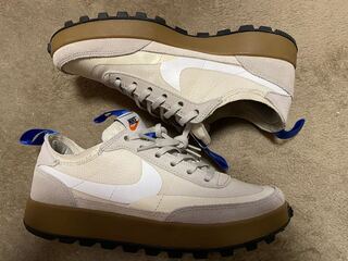 トムサックス × ナイキクラフト ウィメンズ ジェネラル パーパス シュー "ベージュ/ホワイト/ブルー" DA6672-200 26cm