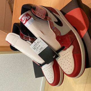 ナイキ エアジョーダン1 ハイ OG SP "ネクストチャプター/スパイダーマン: アクロス ザ スパイダーバース" レッド/ブラック/ホワイト DV1748-601 27cm