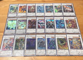 遊戯王　シンクロ　レアカード