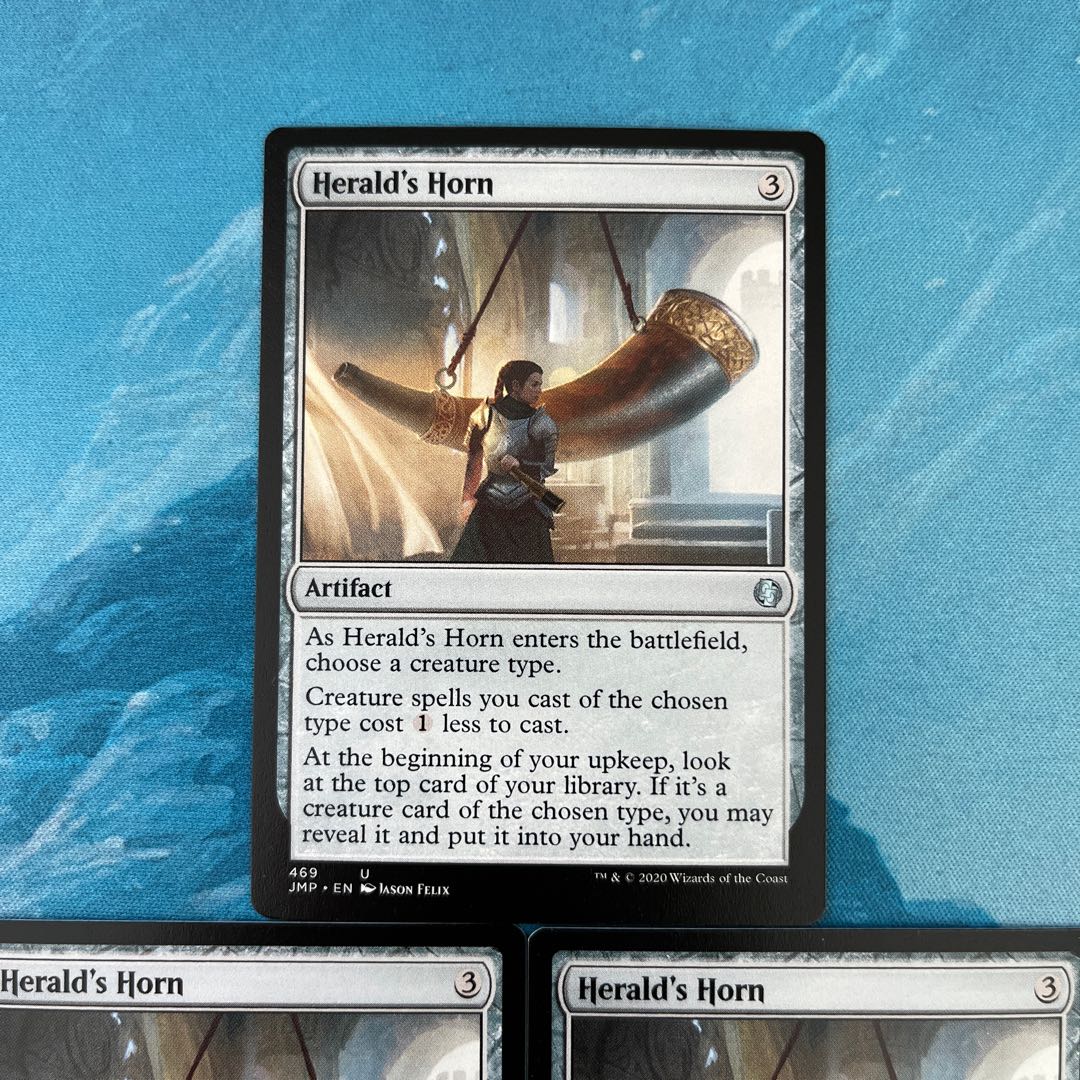 MTG 3枚 通報の角笛