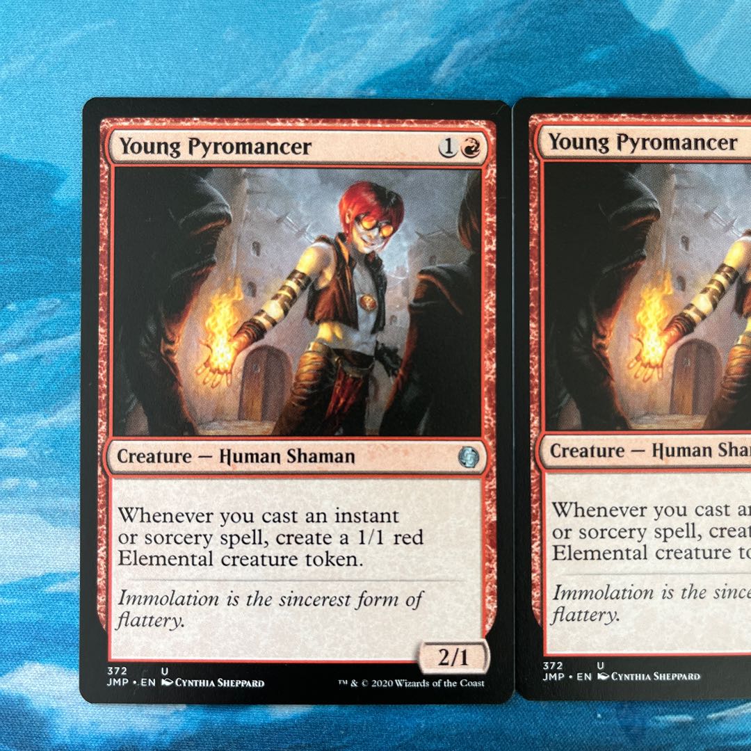 MTG 2枚 若き紅蓮術士