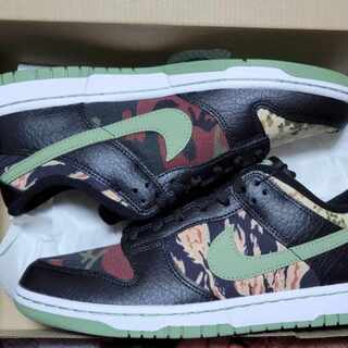 NIKE DUNK LOW SE Black Camo 26cm DH0957-001 26cm