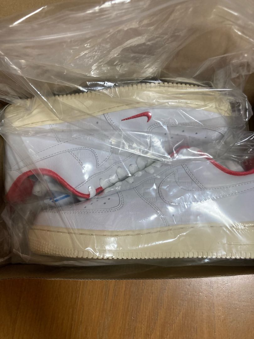 キス × ナイキ エアフォース1 ロー "トーキョー" ホワイト/レッド CZ7926-100 26cm